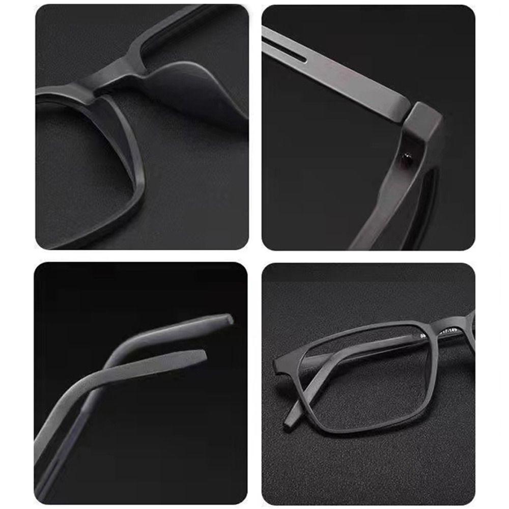 Eye Protection Vintage Elegant Eyeglasses Anti-Blue Light Reading Glasses Ultra Light Frame