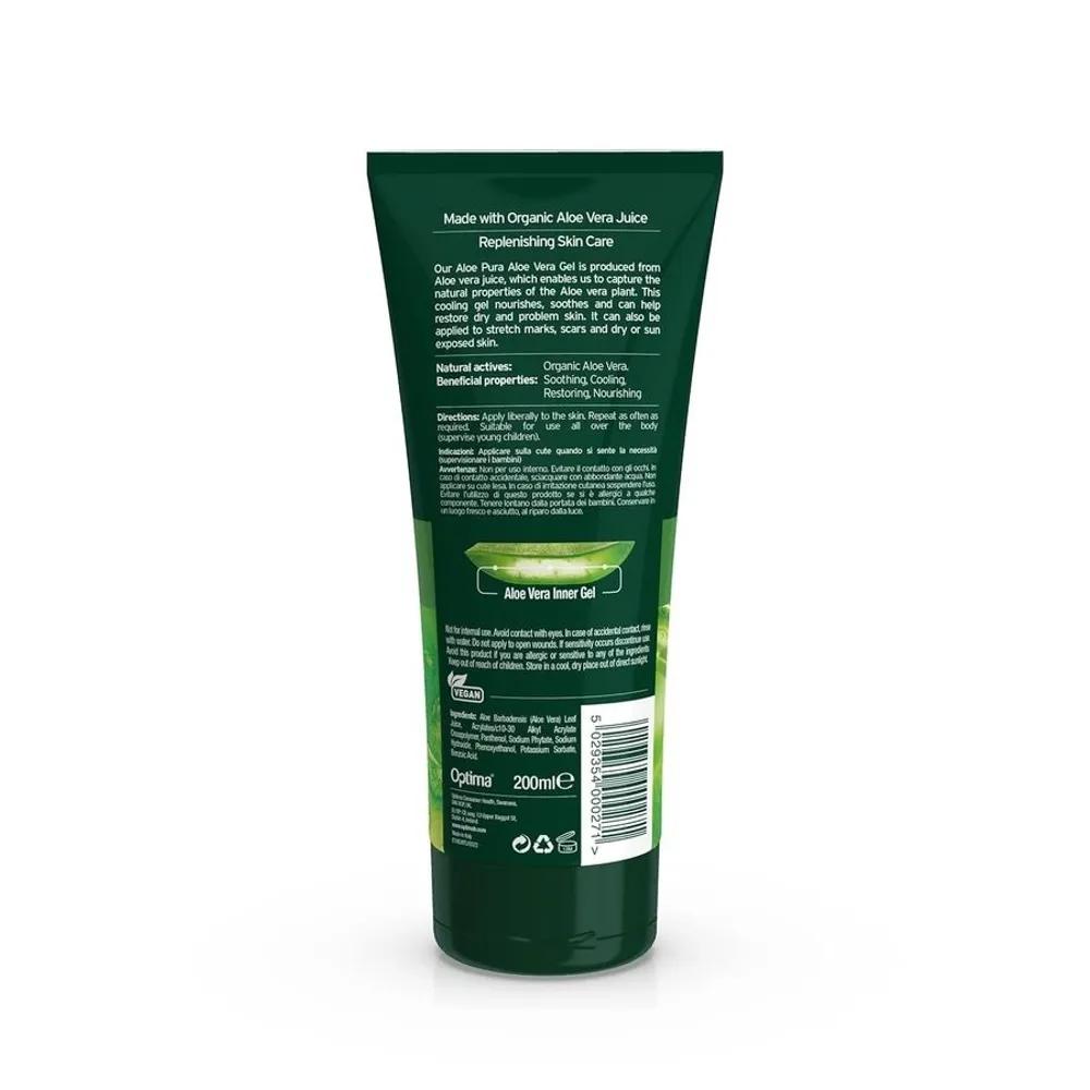 Гель для кожи Алоэ Вера Aloe Pura Organic 200 мл