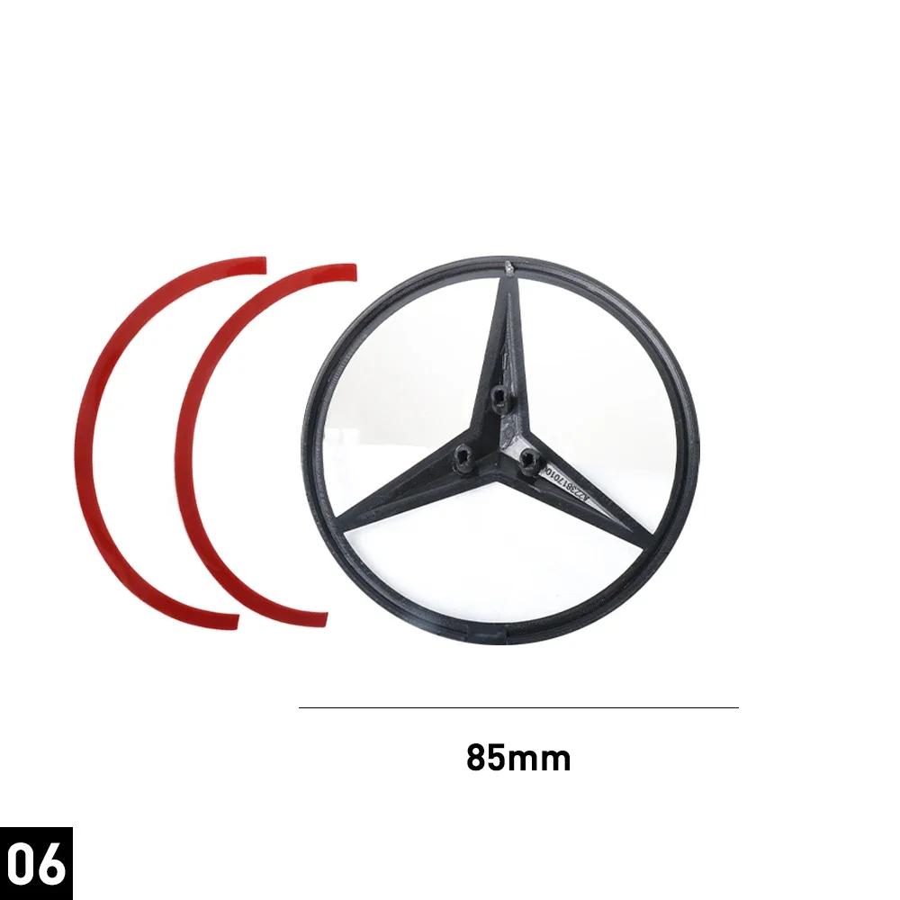 CQW1 Car Original Rear Label Badge Sticker Decoration Tail Logo Replacement Accessory For Mercedes-Benz W223 S500 S580 2021 2022 2023