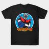 Men Black Print T-shirt Super Large TShirt Mazinger-z-retro No-Cut Transfer Paper Print Cotton Tshirt