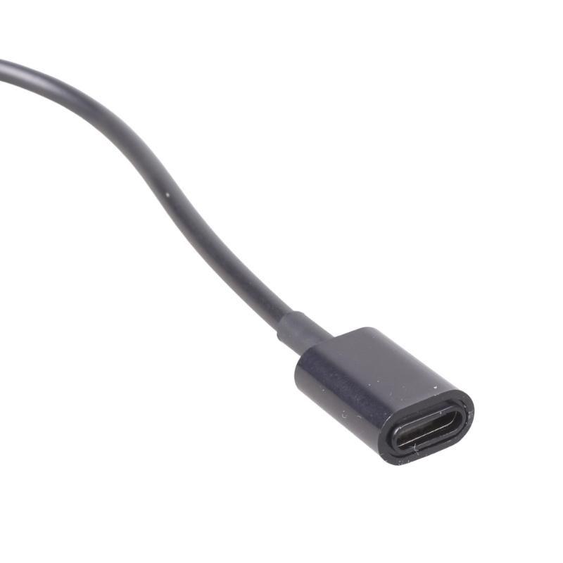 Угловой USB C female на 90 градусов к 4.0x1.7 мм DC5V Адаптер-шнур питания для роутера, камеры, лампы, вентилятора