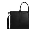 Coach 42 Молния с логотипом Портфель из фактурной кожи Большой мужской портфель Черный CY769-QBBK