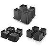 4Pcs Bed Risers 2/3/4 Inch Lift Supports 5000lbs Heavy Duty Furniture Raisers Table Height Risers for Chair Sofa Couch Desk