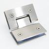 Stainless Steel Frameless Glass Door Hinge & Clamp