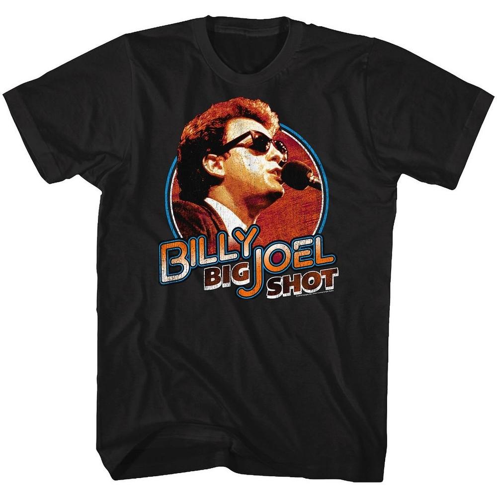 Футболка Billy Joel Big Shot Музыкальные Топы Футболки Мужские Женские Унисекс