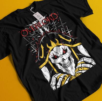 Футболка Overlord Айнз Оал Гоун Футболка Альбедо Шалтир Бладфоллен Футболка Аниме