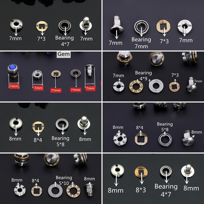 8 Styles Bearing Screws For Hair Scissors Hairdressing Salon Use Accessories Replacements Parts Barber Use Screws 10/40/80PCS