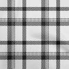Georgette Viscose Black Fabric Tartan Sewing Fabric By The Yard Printed Diy Clothing Sewing Supplies 42 Inch