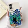 Чехол для телефона Xiaomi Redmi Note 11 11s 4G Redmi Note 11 Pro 4G Global Элегантная печать Мягкий силикон Защитный бампер для объектива