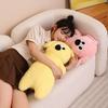 Dog Dopamine Long Plush Toy Stuffed Animal Doll Cartoon Cushion Gift Decoration