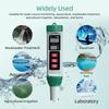 Waterproof Water Quality Meter LCD Digital Display Digital PH Meter  Aquaculture