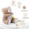 Ночник для малыша APUNOL Teddy с музыкой, проектор для сна, детская проекционная лампа