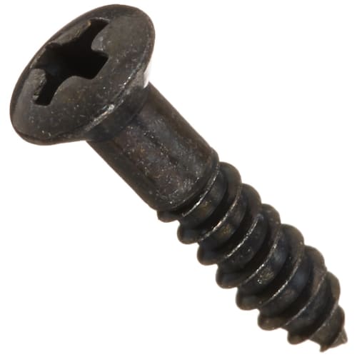 Scud Escutcheon Screws, Front, Metric Size, 8 Pieces, Black, PS08BH