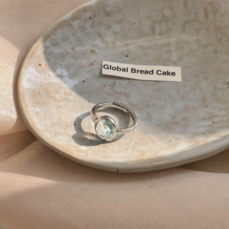 Комплект колец Love с корейским цирконием — роскошные простые кольца для универсального стиля