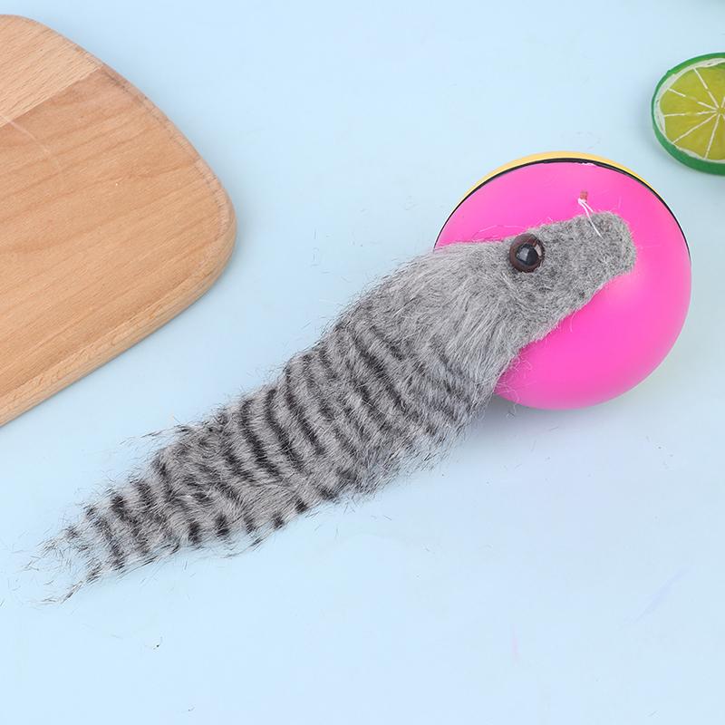 Игрушка для домашних животных Собака Кошка Ласка Моторизованный Забавный Катящийся Мяч Мячи Бобра Игрушки для домашних животных Кошка