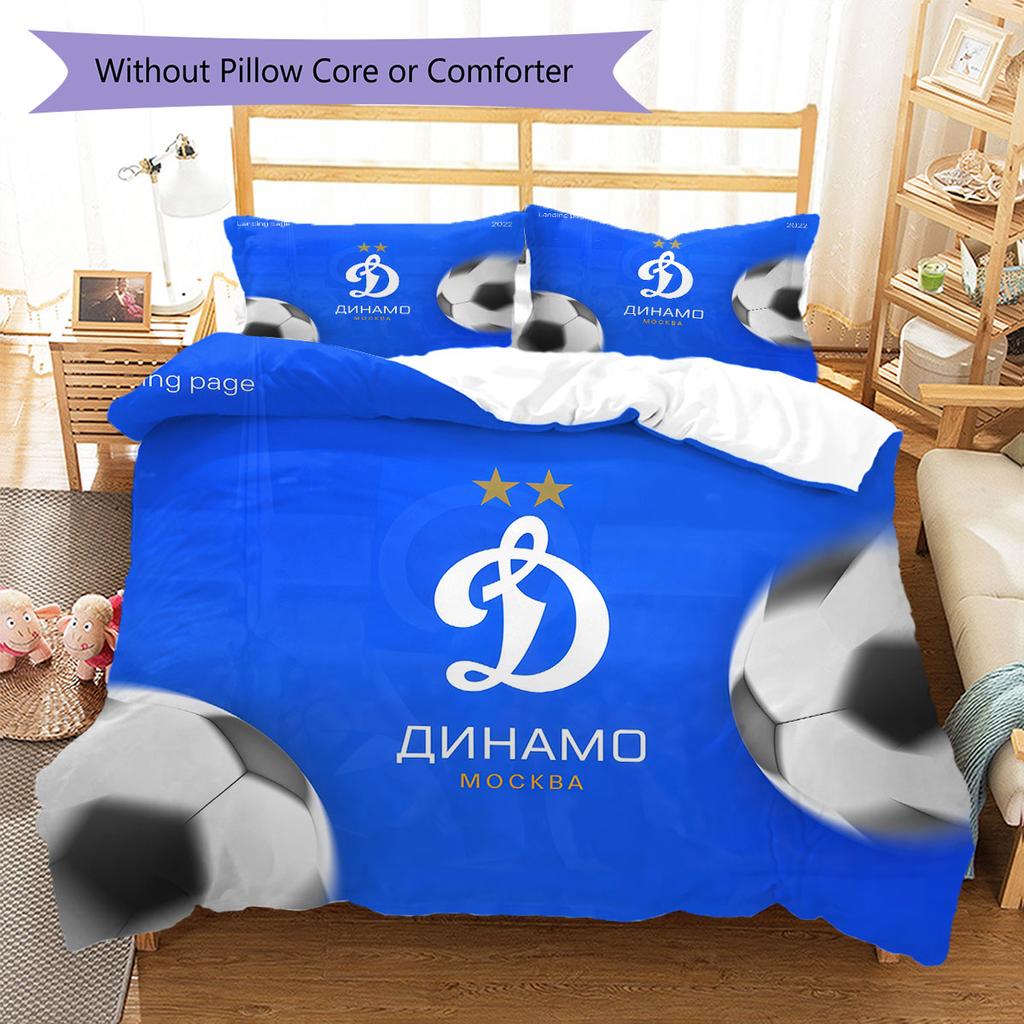 Dynamo Moscow Pride Bedding Quilt Set Quilt Cover Pillowcase Home Decoration Birthday Gift (1 * duvet cover + 2 * pillowcase, without core)