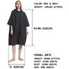 Towel Poncho Robe Surf Poncho Towel Poncho Robe Hooded Wetsuit Changing Towel Quick Dry Microfiber Beach Robe for Adults