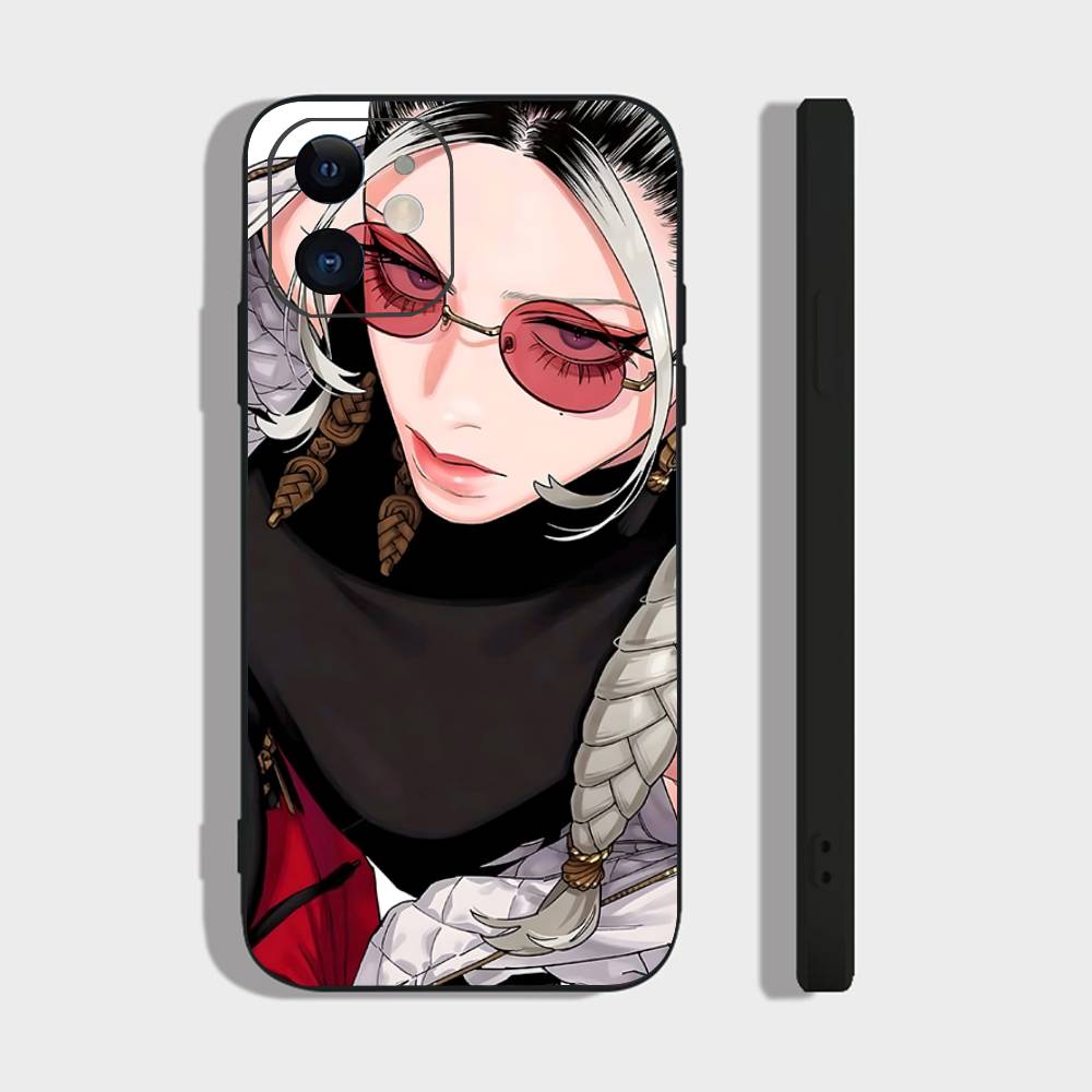 Чехол для телефона Tao S-Saotome Manga G-Gokurakugai Для IPhone 17 Air 16 15 14 13 Pro Max 11 12 Черный Силиконовый Чехол