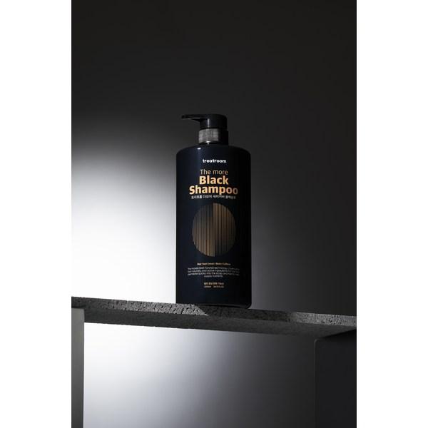 Trit Room Sachi Dye Dye Dyeing Loss Hair Demonstration Черный шампунь, 1010 мл, 1 корейский уход за волосами