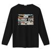 Rock Roll Dale Brisby Black T Shirt Rrmt21rzma 01 Vintage Washed Stylish Versatile Top For Everyday Wear Designer Clothes