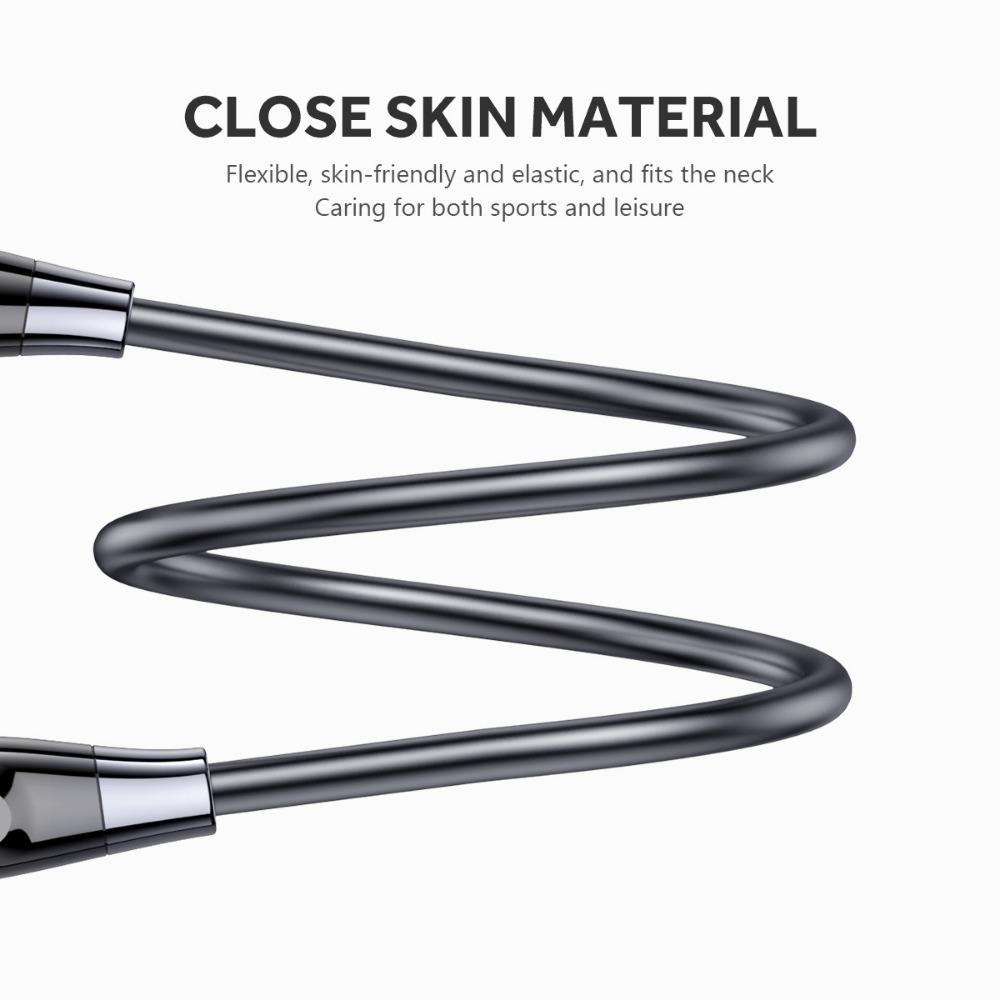 Double Speaker Bluetooth Headset Hanging Neck Large Power Noise Reduction Wireless Bluetooth Movement