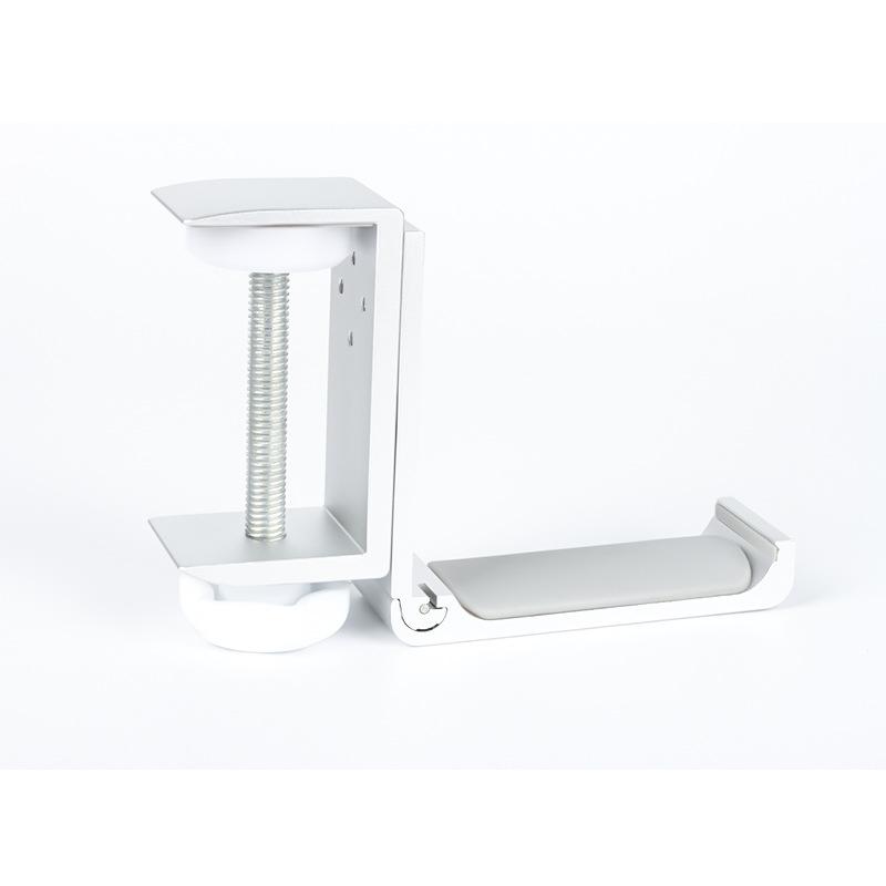 Складная подставка-держатель для гарнитуры из алюминиевого сплава, подставка для игровой гарнитуры, держатель для наушников под стол, крючок для универсальных наушников