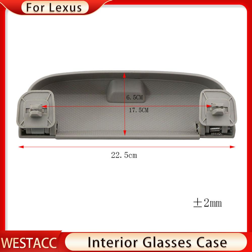 Автомобильный чехол-держатель для солнцезащитных очков для Lexus ES240 ES250 RX350 330 GS460 ES RX GS IS Series до 2016 года, коробка для хранения