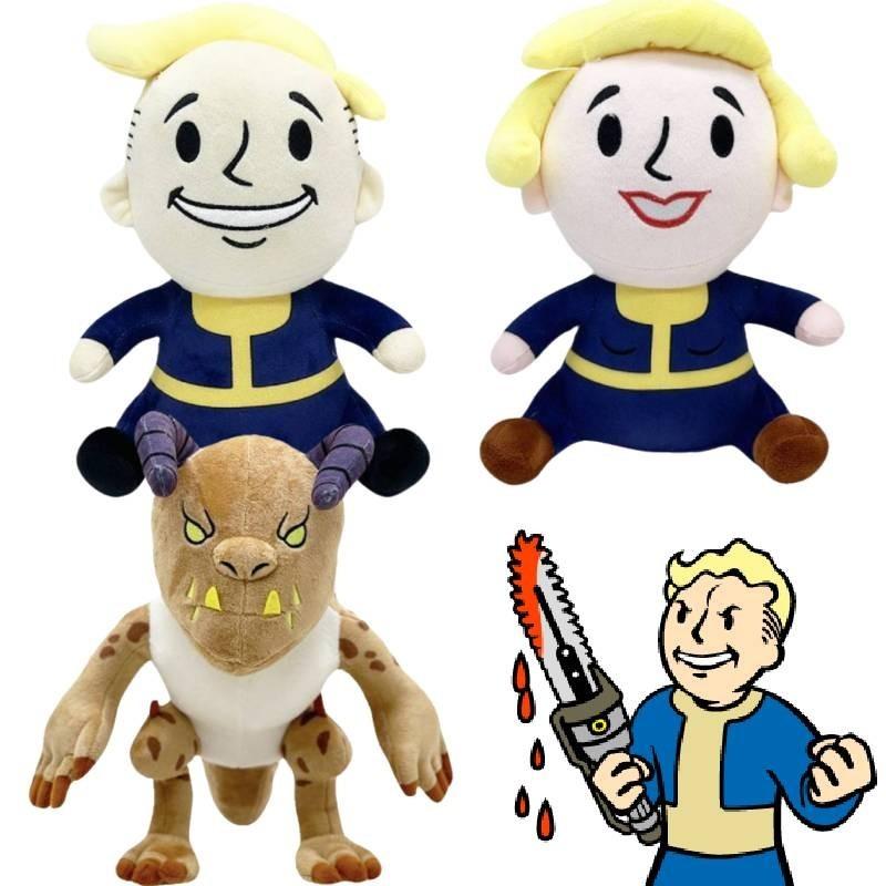 Мягкая и приятная на ощупь плюшевая игрушка Fallout Vault, коллекционные фигурки из серии игр про радиацию