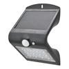 OHM LT-SBF22DW 06-5212 Solar-Powered Motion Sensor Wall Light, Outdoor, 200 Lumens, with Night Light, OHM Electric