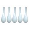Outlet Set of 5 Commercial-Grade Ceramic Spoons (No Returns)