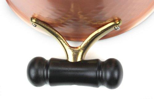 Shinko Metal Медь 22см Антикварная кованая глубокая кастрюля, Посуда для индукционных плит, IH-103