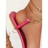 Женская обувь больших размеров, женские сандалии Rome Strappy Flat