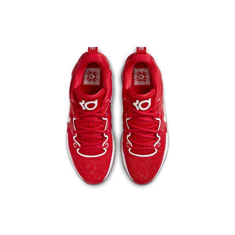 Nike KD 15 TB University Red Unisex Sneakers White DO9826-600