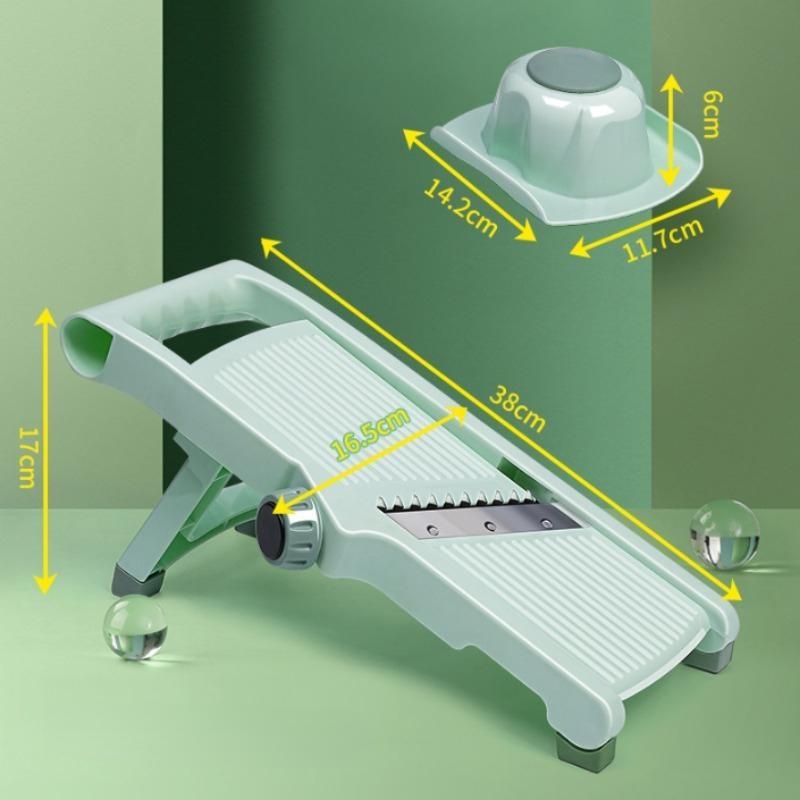 Бытовая многофункциональная овощерезка, фрукторезка, лимонорезка, измельчитель картофеля, овощерезка