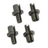 34-67090 Adjuster Nuts 4pc Universal 8mm M8 BRAND NEW