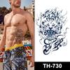 Custom Half Arm Temporary Tattoo Sticker Tribal Tatuaje Temporal