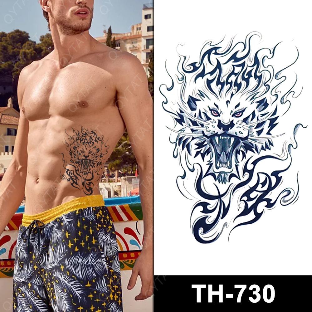 Custom Half Arm Temporary Tattoo Sticker Tribal Tatuaje Temporal