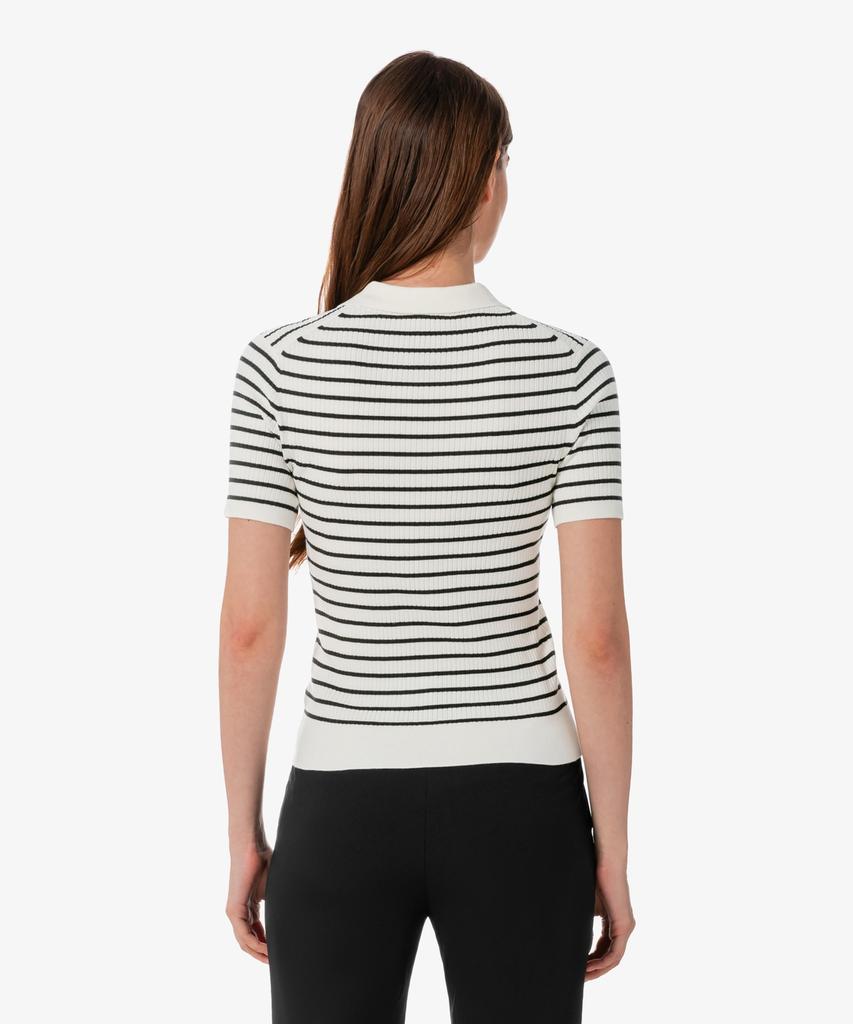 LACOSTE Women'S Rib Knit Sweater Polo Shirt Pf530E-56G 70V