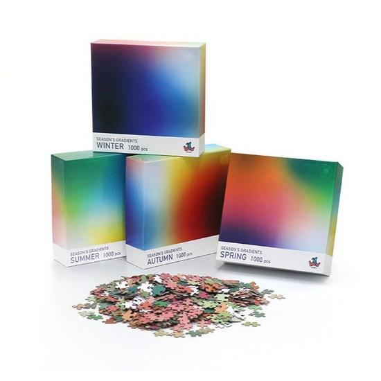 Asmody Four Seasons Puzzle Fall Board Game 1000 Pieces, популярная корейская игра