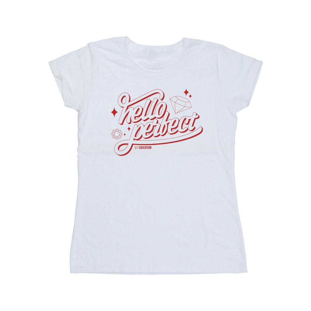 Netflix Womens/Ladies Sex Education Hello Perfect Cotton T-Shirt