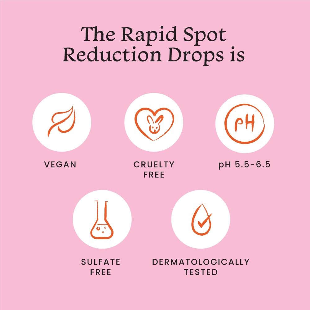 Капли против пигментации (30 мл), Rapid Spot Reduction Drops, Foxtale
