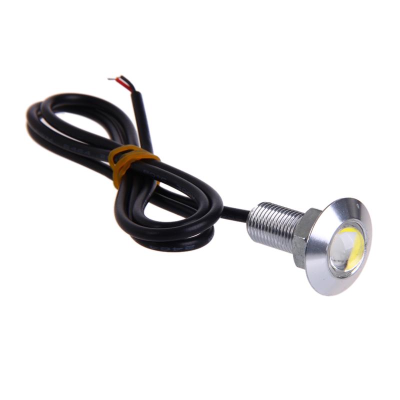 1 пара DC 12V 23mm Eagle Eye LED Daytime Running DRL Light Автомобиль Авто Лампа Белый