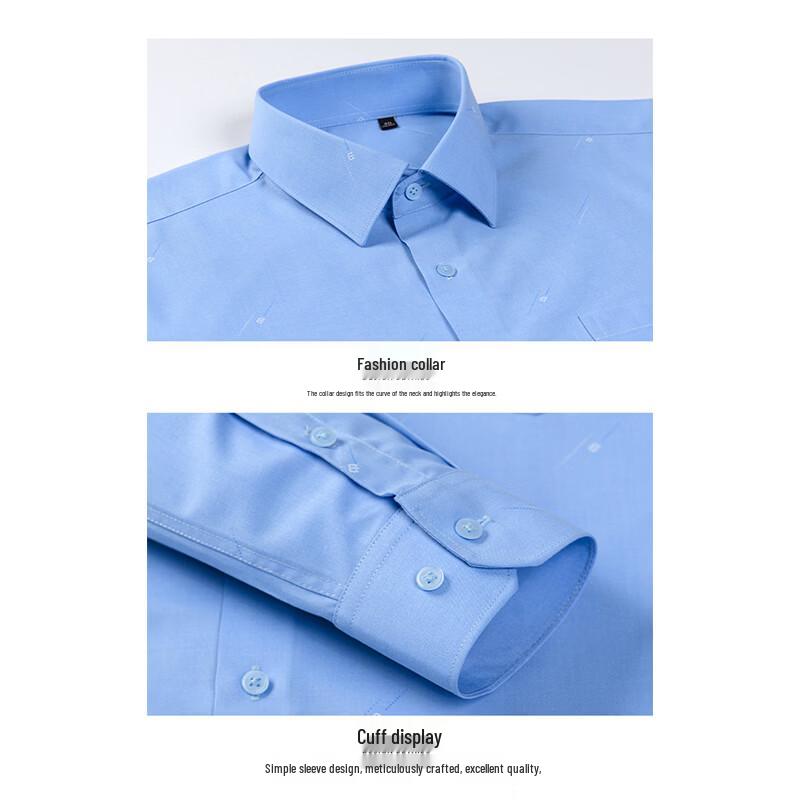ROMON Мужская рубашка в стиле business casual с длинным рукавом
