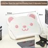 Little Bear Foldable Wooden Book Stand for Kids