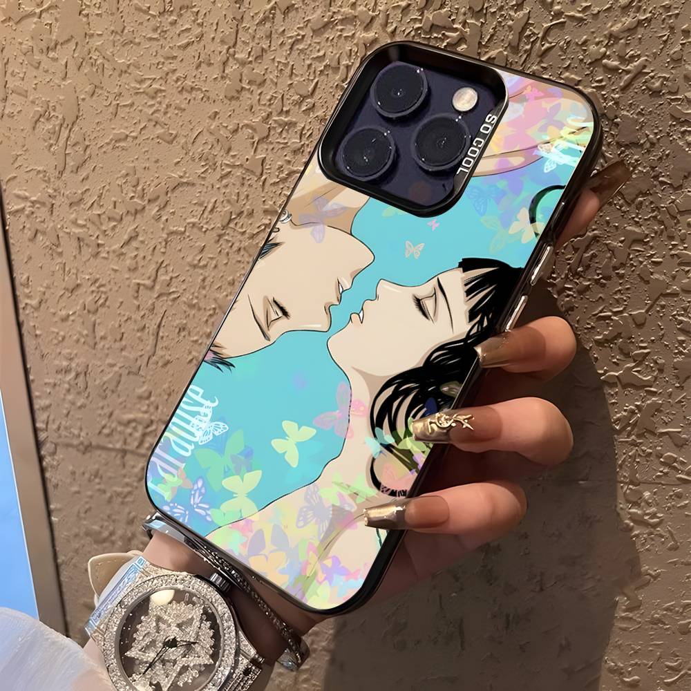 P-Paradise Kiss Manga Phone Case For iPhone 16,15,14,13,12,11,Pro,XS,Max,Plus,Mini,SE Black Candy Matte Shockproof Cover