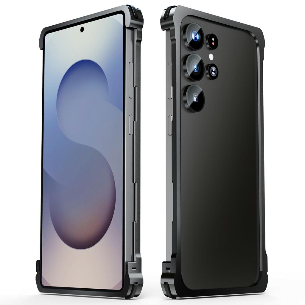 Бампер для Samsung Galaxy S25 Ultra Металлическая рамка Защелкивающаяся Теплоотводящая Накладка на телефон