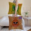 THE Bumble Nums Humble Cushion Cover Anti-dustmite Pillowcase Invisible Zipper Silky Short Plush Sofa Cushion Cover
