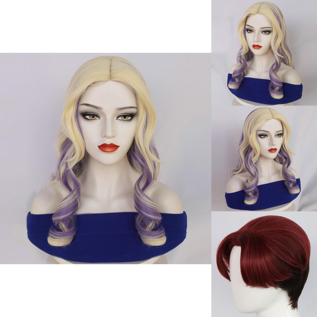 Zombies 4 Dawn Of The Vampires Cosplay Wig With Natural Breathable Hair For Role Play