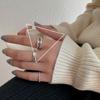 925 Silver Rings New Party Jewelry Vintage Charm Double Layer Geometric Nail Design Accessories Gift Dropship