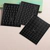 6Pcs Nail Art Stencil Stickers Manicure French Line DIY Stencil Tools Stickers for Creative